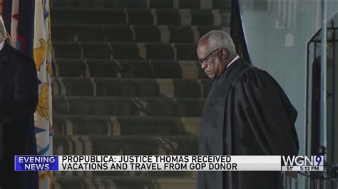 Justice Thomas reportedly took undisclosed luxury trips